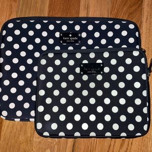 Kate Spade laptop and tablet sleeve bundle